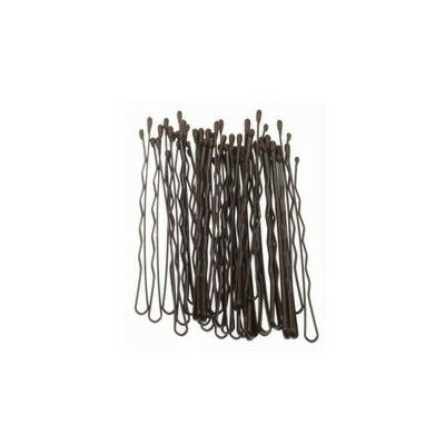 Professional Hairgrips, Dark Brown